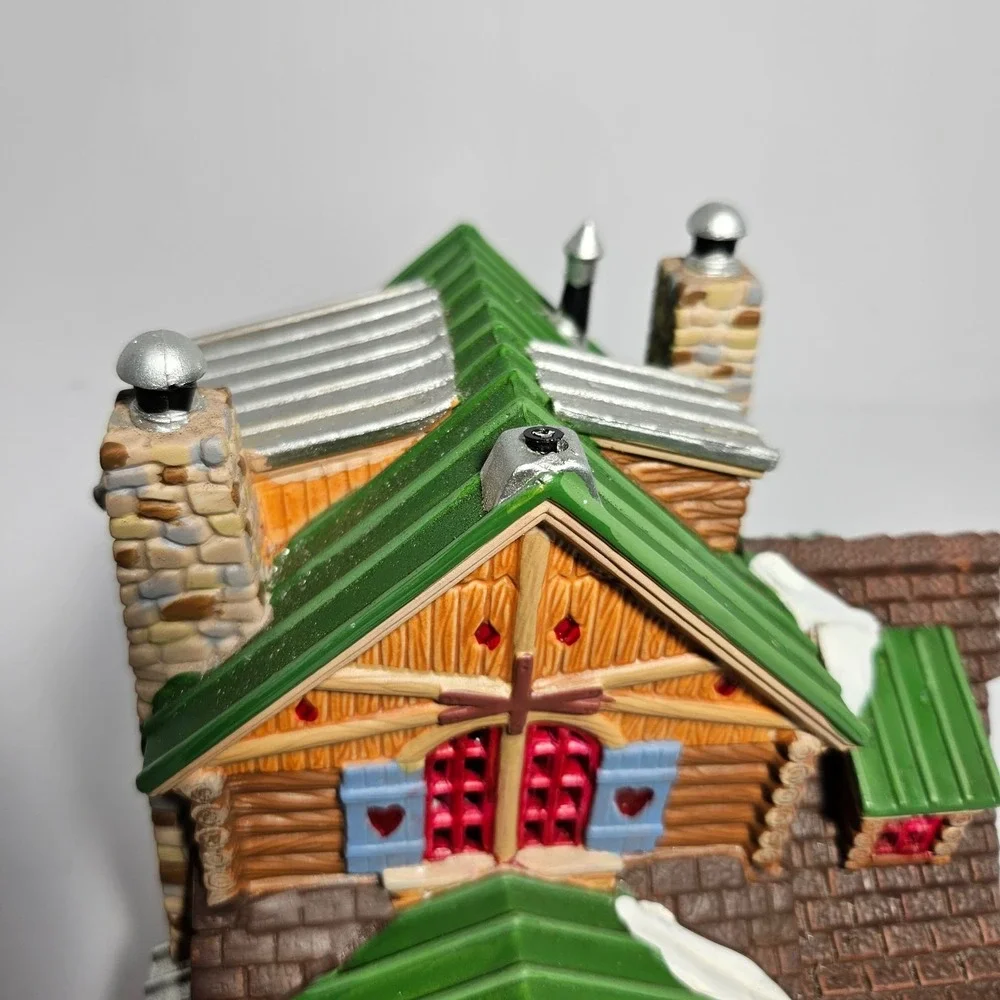 Lemax Signature Collection Cozy Cabin Lighted Building Michaels Exclusive 2010